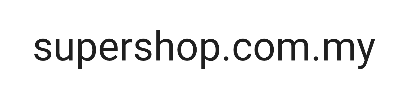 Domain website SUPERSHOP.COM.MY for sale! Domain Only!